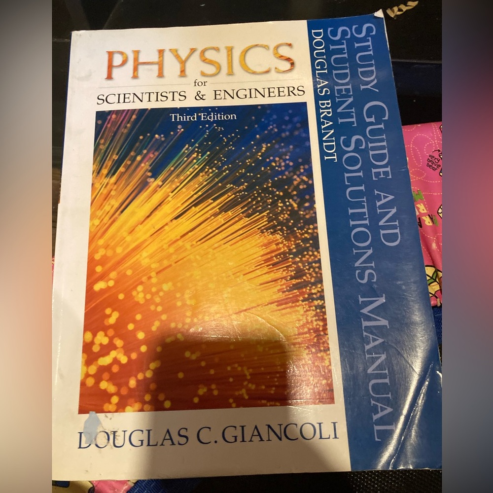 Physics for Scientists & Engineers Study Guide and Solutions- 3rd edition
